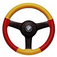 Wheelskins - EuroTone 2 Color Wheelskins Genuine Leather Steering Wheel Cover - 15 colors - size 14 1/4 x 4 1/4 - Image 31
