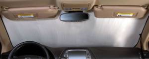 Intro-Tech Automotive - Intro-Tech Acura CL (01-03) GOLD Rolling Sun Shade AC-13-G - Image 5