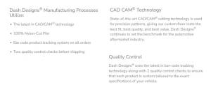 DashDesigns - Endura Custom Fit Carpet Floor Mats - Dash Designs - Image 15