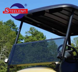 Steeleng Goft Carts - SGC - Club Car Precednt Tempo and Onward GOLF CART WINDSHIELD - TINTED ACRYLIC - Image 2